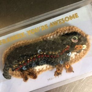 Anthropologie Pin Kate Jenkins Dachshund Hot Dog